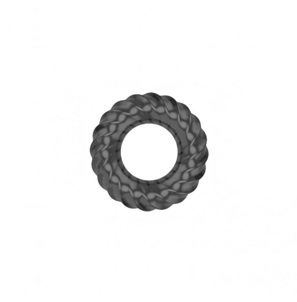 PLEASE ME Delay Glans Sleeve & Cock Rings (Full Set 5 Pieces - Transparent Black)